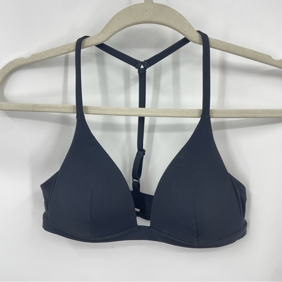 Lululemon Deep Sea Swim Top black Sz 2 - Picture 1 of 5